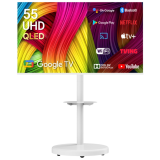 무빙큐빅스 스마트 55인치 QLED 삼탠바이미: 60만원대 가성비 끝판왕 이동식 TV 혁명!